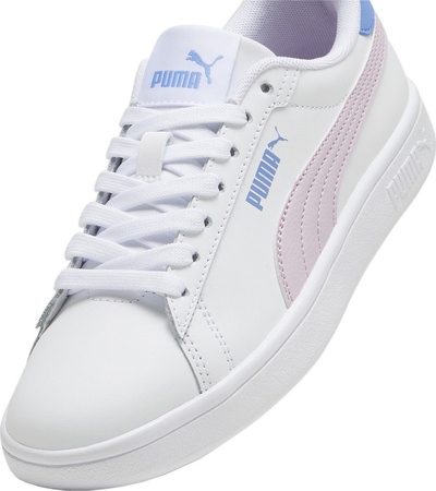 Buty sneakersy dziecięce Puma Smash 3.0 L białe 392031 13