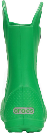 Kalosze dla dzieci Crocs Handle Rain zielone 12803 3E8