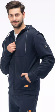 Męska bluza z kapturem rozpinana Elbrus Viran II rozmiar S