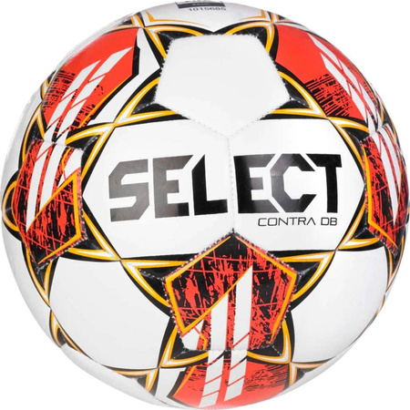Piłka nożna Select Contra DB FIFA Basic v23 biało-czerwona 18323