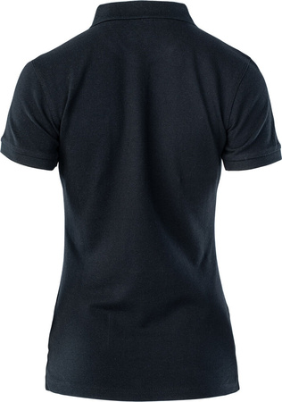 Damska Koszulka Polo Hi-tec Lady Romso czarna rozmiar XL
