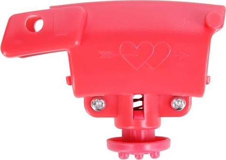 Hula hop z obciążnikiem fh01 czerwone