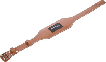 Pas kulturystyczny do ćwiczeń siłowych HMS PA3998 brązowy rozmiar L