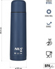 Termos turystyczny ze stali nierdzewnej Nils Camp Nils Camp NC3803 niebieski 500 ml