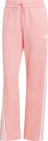 Spodnie damskie adidas Iconic Wrapping 3-Stripes Snap jasnoróżowe IX1119