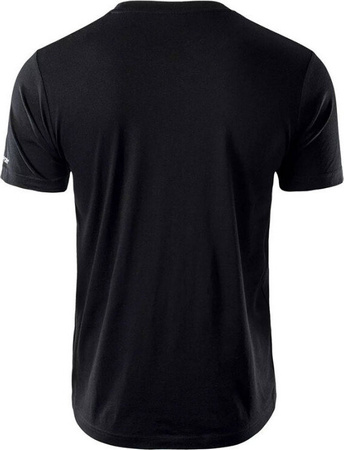 Koszulka męska Hi-tec Lore czarna rozmiar XL