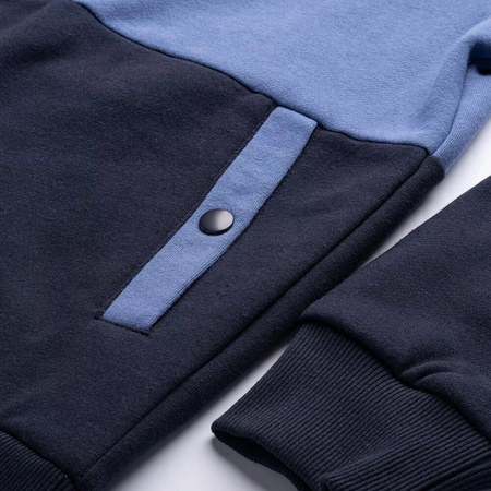 Dziecięca bluza z kapturem bawełniana Hi-tec Expen Jrb rozmiar 164