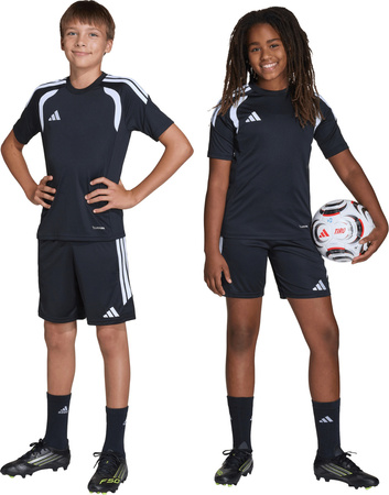 Spodenki dla dzieci adidas Tiro 26 League Training czarno-białe JY7147