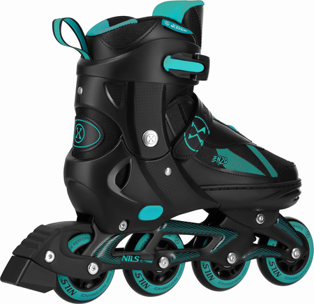 Łyżworolki 2w1 łyżwy rolki Enzo z wymienną płozą hokejową Nils Extreme NH382 rozmiar 36-39
