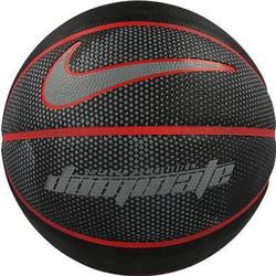 Piłka do koszykówki koszykowa Nike Dominate 8P czarno-czerwona NKI0001907
