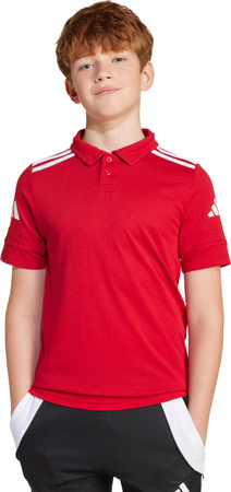 Koszulka dla dzieci adidas Squadra 25 Polo czerwona JY3411