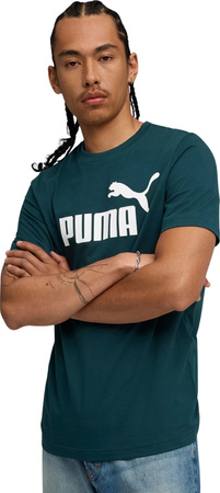 Koszulka męska Puma Ess No.1 Logo Tee (s) zielona 682533 75
