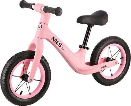 Rowerek biegowy Nils fun rb100 pink