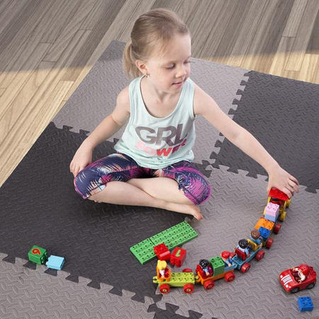 Mata puzzle 9 elementów 12mm HMS PREMIUM MP12 szara