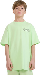 Koszulka dla chłopca 4F M2640 soczysta zieleń 4FJRSS25TTSHM2640 45S