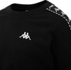 Bluza dla dzieci Kappa Ilary czarna 309068J 19-4006