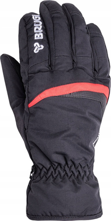 Męskie rękawice zimowe narciarskie rękawiczki snowboardowe membrana 3000mm Brugi 4ZRB rozmiar S