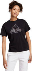 Koszulka damska adidas Xpress Logo czarna IW5161