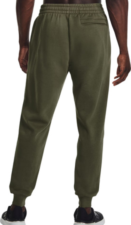 Spodnie męskie Under Armour Rival Fleece Joggers oliwkowe 1379774 390