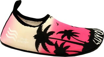 Buty do wody plażowe koralowce ProWater różowe PRO-23-34-106K