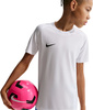 Koszulka dla dzieci Nike Dri-Fit Park VIII biała HV8182 100