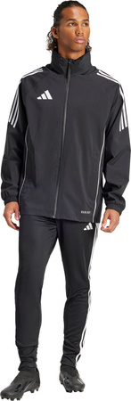 Kurtka męska adidas Tiro 24 Rain czarno-biała IJ7390