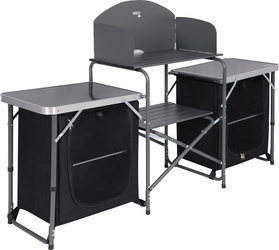 Szafka turystyczna kempingowa z osłoną Nils Camp NC3042 składana 168×46×110 cm