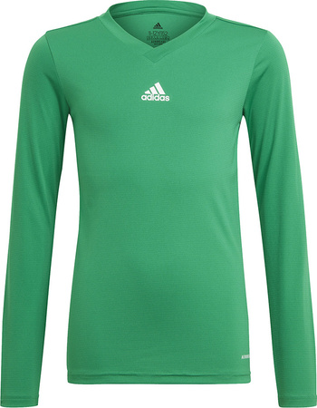 Koszulka termoaktywna dla dzieci adidas Team Base Tee zielona GN7515