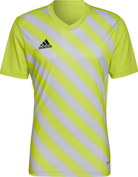 Koszulka męska adidas Entrada 22 Graphic Jersey żółto-szara HF0118