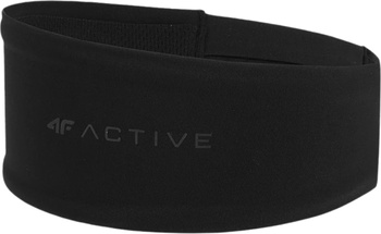 Opaska na głowę 4F U071 czarna 4FWSS24ABANU071 20S