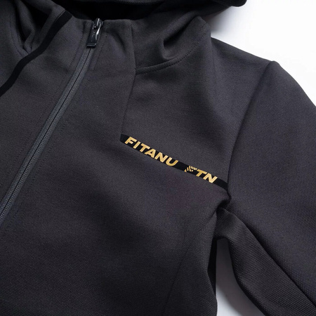 Damska bluza casualowa rozpinana z kapturem Fitanu Norve W rozmiar S