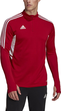 Bluza męska adidas Condivo 22 Training Top czerwona HB0007