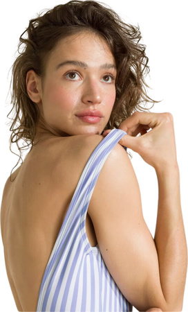 Kostium kąpielowy damski Outhorn F013 niebiesko-biały OTHSS23USWSF013 91A