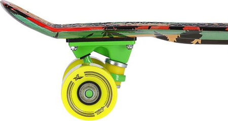 Deskorolka pennyboard fiszka plastikowa Art Reggae Gandzia Signa 56 cm ABEC-7