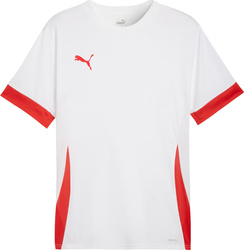 Koszulka męska Puma teamGoal Matchday Jersey biało-czerwona 705747 11