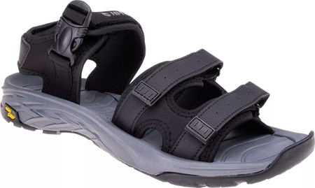 Sandały trekkingowy turystyczne męskie Hi-tec Menfi czarne rozmiar 44