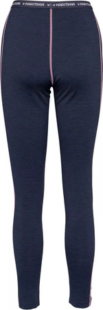 Damskie legginsy termoaktywne treningowe Kari Traa Lune Pant rozmiar L