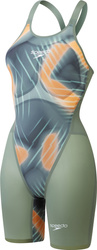 Damski Strój Pływacki Lzr Valor 2.0 Opbk Kskn Af light navy/turquise/black rozmiar 26