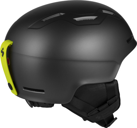Dziecięcy Kask Winder Mips Jr slate gray/fluo rozmiar 53-56