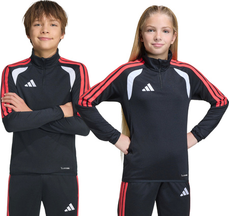 Bluza dla dzieci adidas Tiro 26 League Training Top czarno-biało-czerwona JY7159