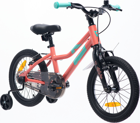 Dziecięcy rower z bocznymi kółkami Radvik Viking 16 rozmiar koła 16"
