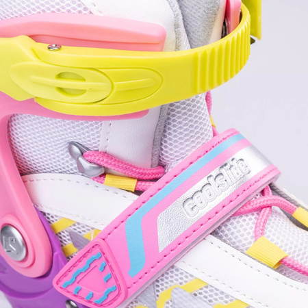 Dziecięce łyżworolki rolki Coolslide Meron YG ABEC-7 kółka 76mm rozmiar 31-35