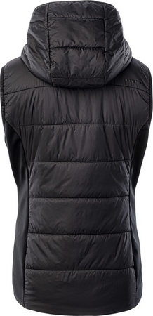 Damska kamizelka pikowana Iguana Loanna W czarny rozmiar L