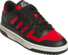 Buty dziecięce adidas Rapid Court Low czarno-czerwone JR1020