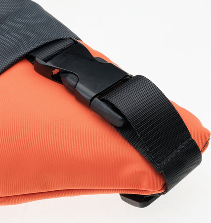 Saszetka torebka nerka biodrowa na pas Iguana Modony pomarańczowa