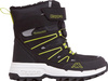 Buty dziecięce Kappa Floki Tex czarno-limonkowe 260975K 1133