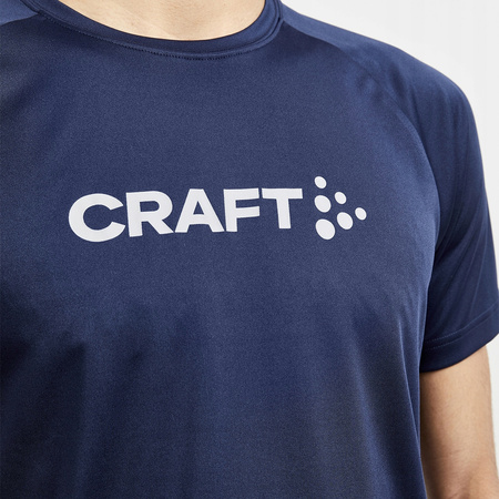 Męska koszulka treningowa z krótkim rękawkiem Craft Core unify logo tee rozmiar XL