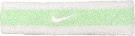 Opaska na głowę Nike Swoosh biało-zielona N0001544117OS