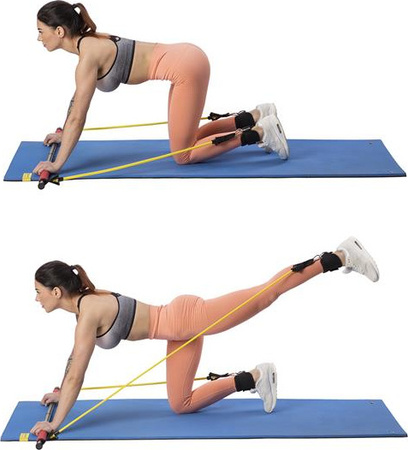 Zestaw drążek do pilatesu HMS DC31