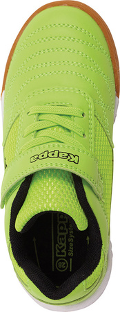 Buty sportowe szkolne miejskie dziecięce Kappa Damba K zielono-czarne 260765K 3011